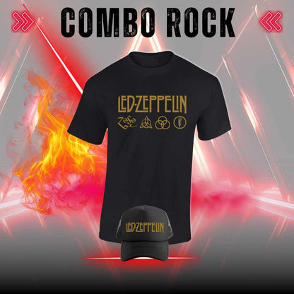 T-SHIRT COMBO ROCKS BANDAS