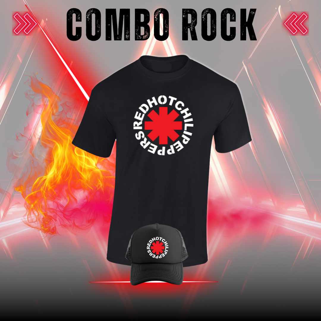 T-SHIRT COMBO ROCKS BANDAS