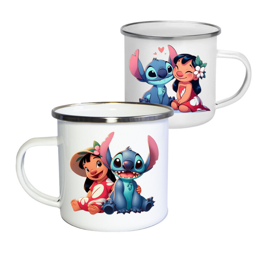 MUG PELTRE LILO Y STITCH  POCILLO