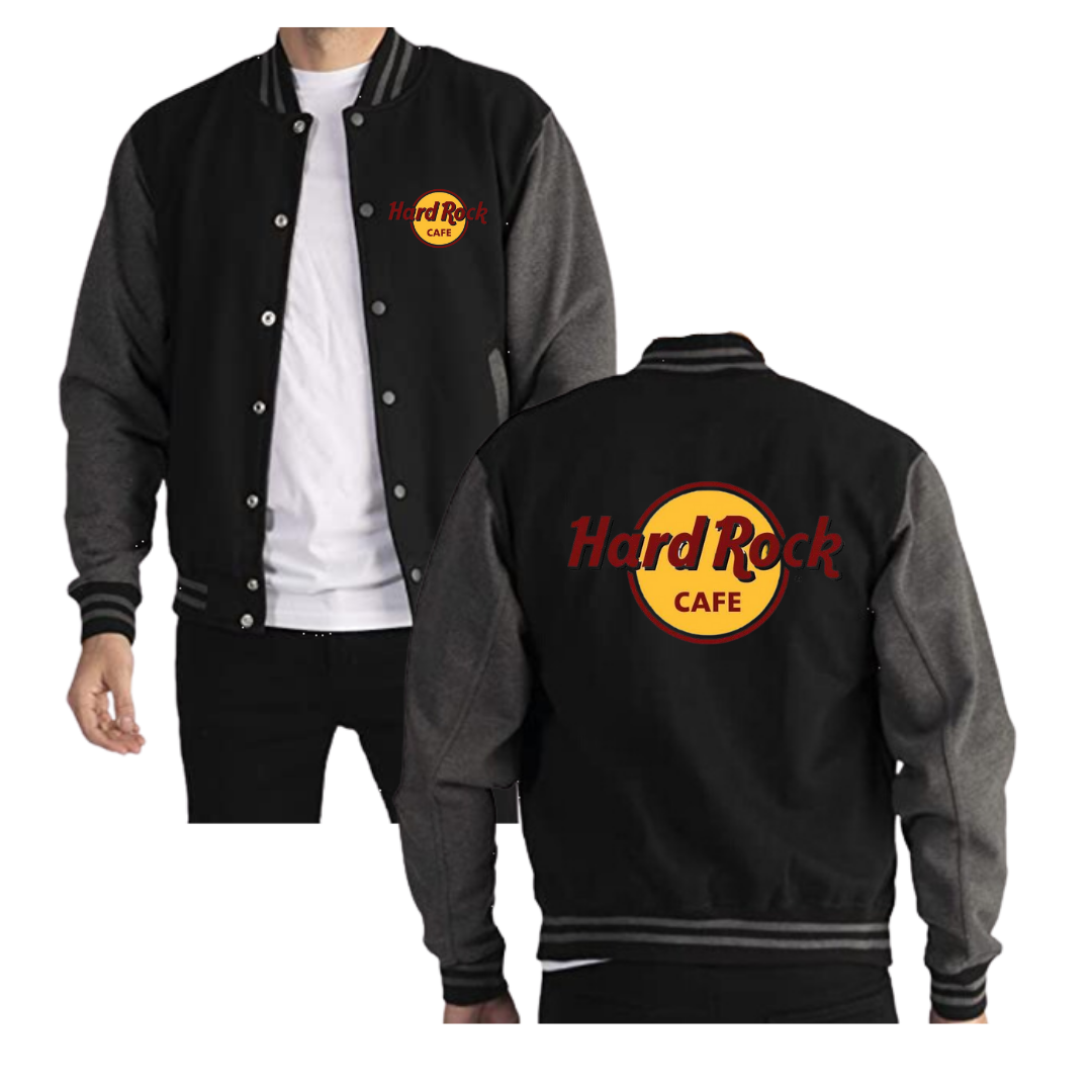 CHAQUETA BEISBOLERA HARD ROCK