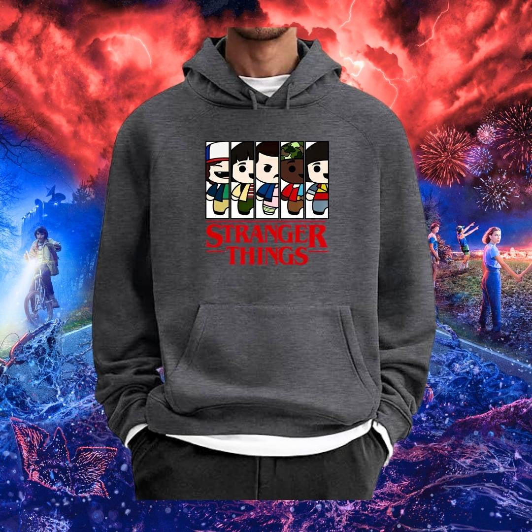 BUZO STRANGER THINGS CARTOON  HOODIE