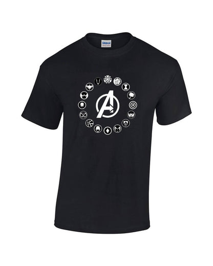 CAMISETA AVENGERS VENGADORES  HOMBRE