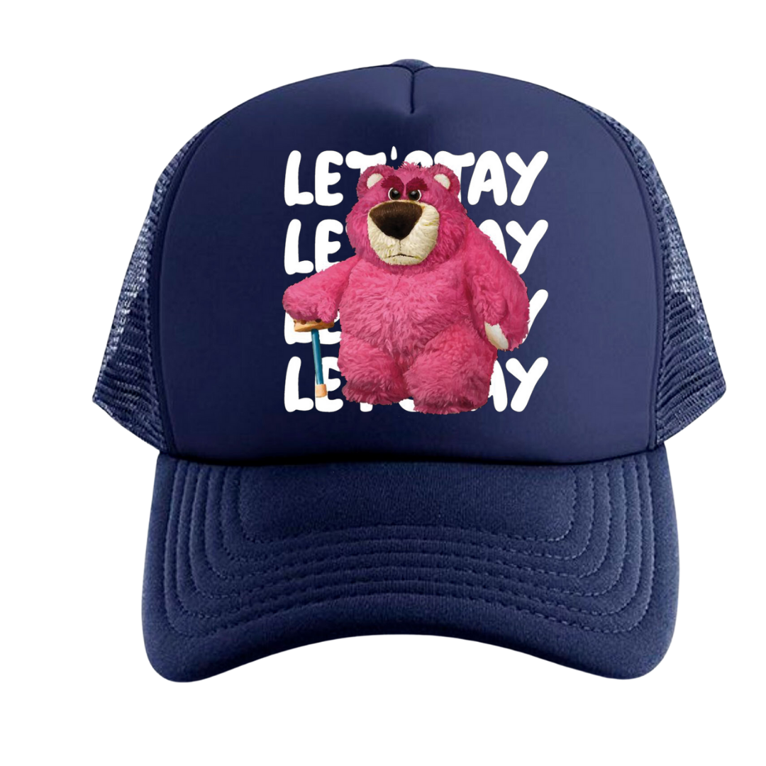 GORRA OSO LOTSO MALLA TRUCKER CAP CAMIONERA AZUL