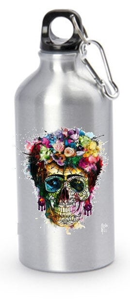 TERMO BOTILITO CATRINA CALAVERA MEXICANA  FRIDA