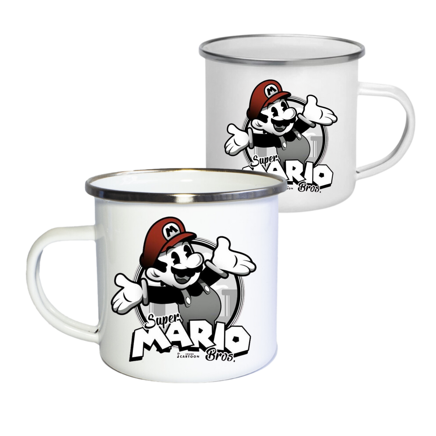 MUG PELTRE MARIO BROS CLASICO POCILLO