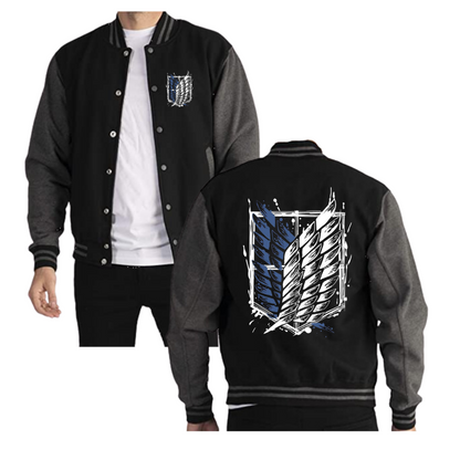 CHAQUETA BEISBOLERA ATTACK ON TITAN