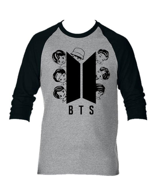 CAMISETA BTS GRUPO CAMIBUSO MANGA LARGA