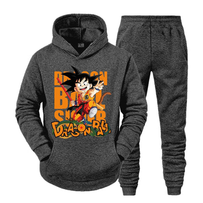 SUDADERA DRAGON BALL GOKU CONJUNTO DEPORTIVO