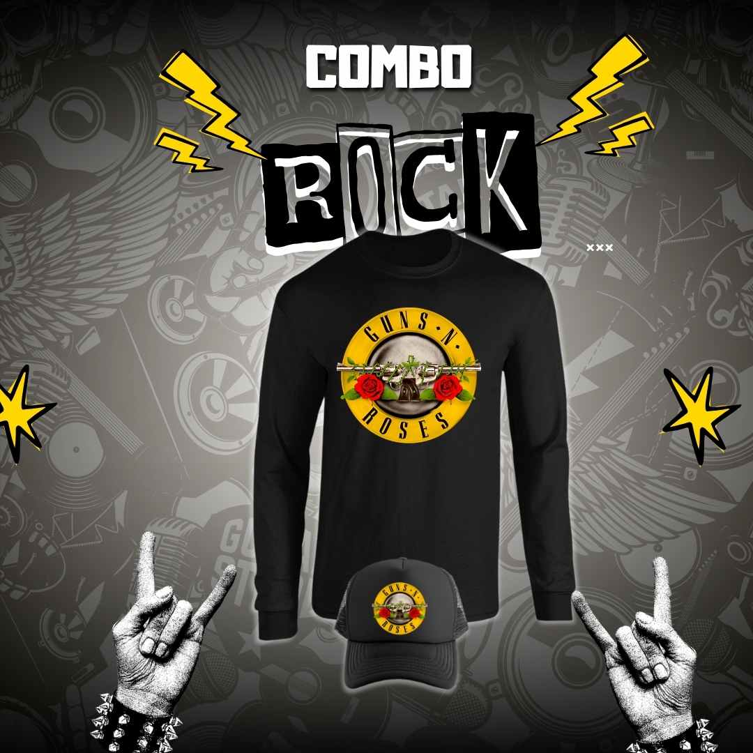 COMBO ROCK BANDAS CAMIBUZO + GORRA
