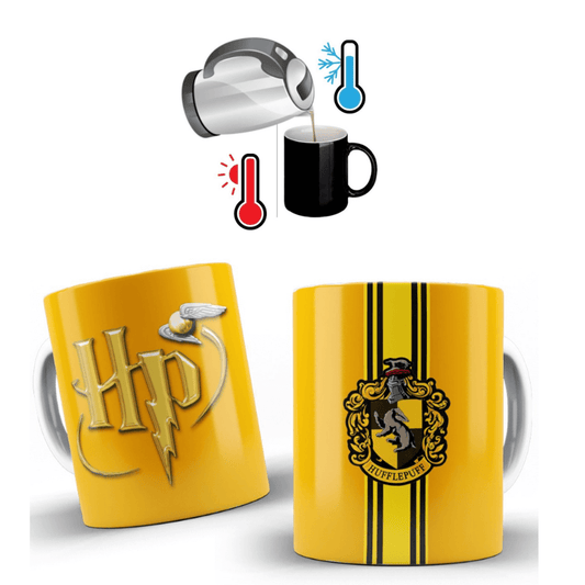 MUG MAGICO HARRY POTTER CASA HUFFLEPUFF