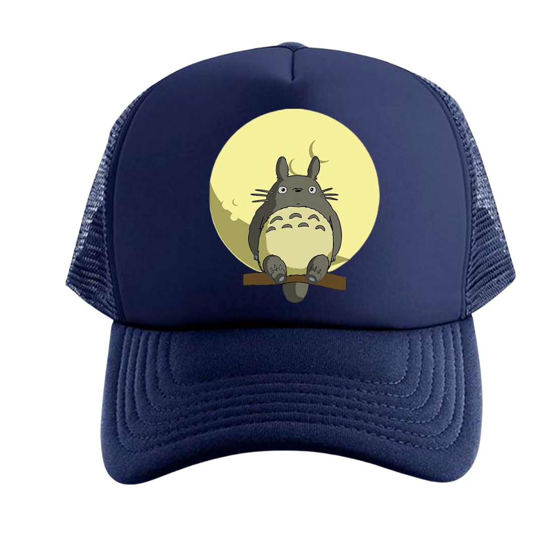 GORRA TOTORO MALLA TRUCKER CAP CAMIONERA AZUL