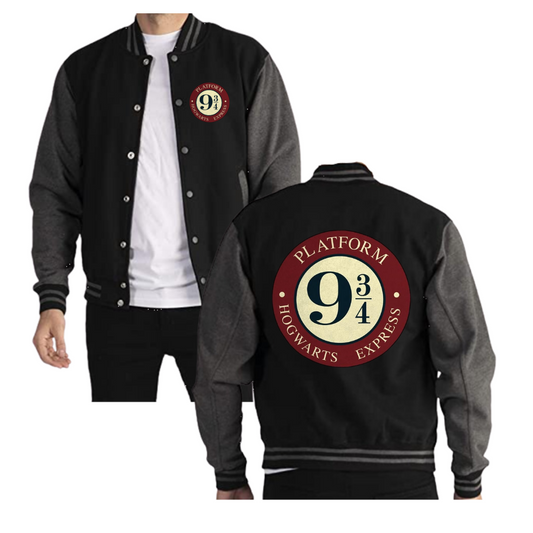 CHAQUETA BEISBOLERA PLATAFORMA 9¾ HARRY POTTER