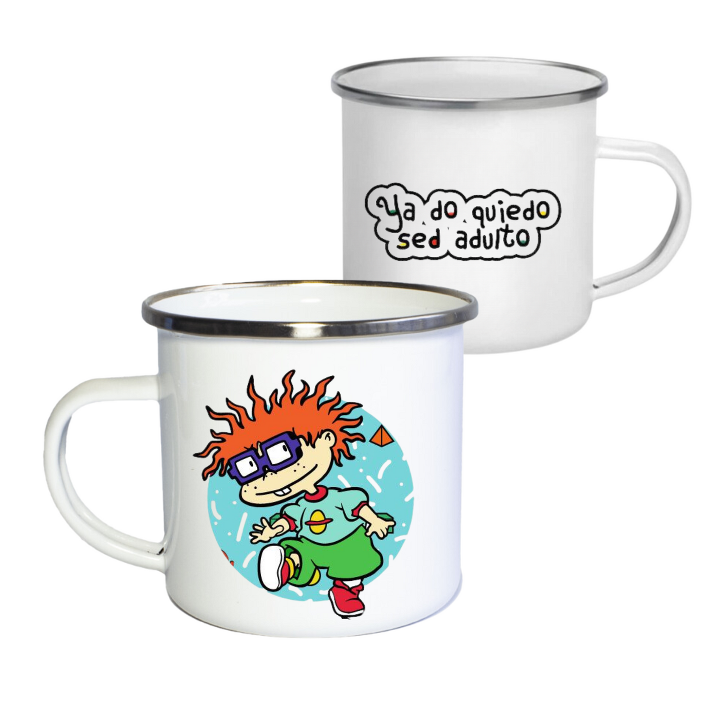 MUG PELTRE CARLITOS RUGRATS POCILLO