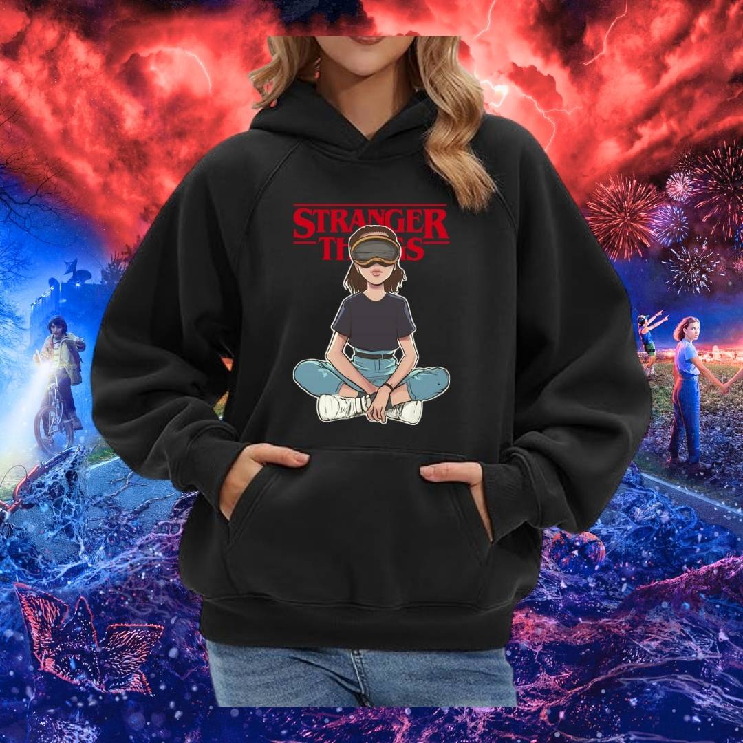 BUZO STRANGER THINGS GIRL HOODIE UNISEX