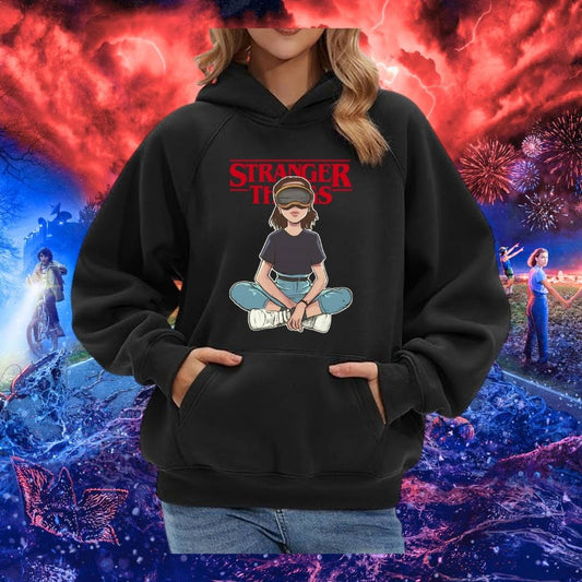 BUZO STRANGER THINGS GIRL HOODIE UNISEX