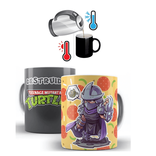 MUG MAGICO TORTUGAS NINJA DESTRUCTOR