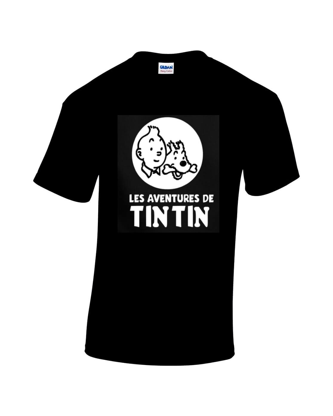 CAMISETA TINTIN AVENTURAS  HOMBRE