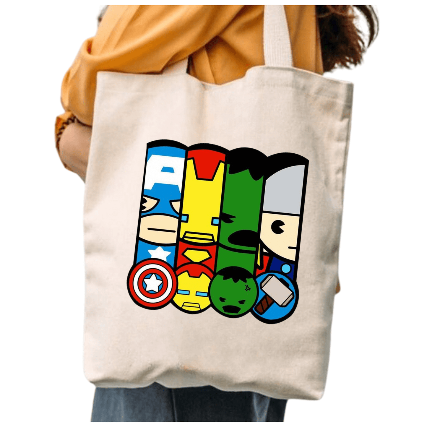 TOTEBAG LOS VENGADORES  BOLSO ALGODON