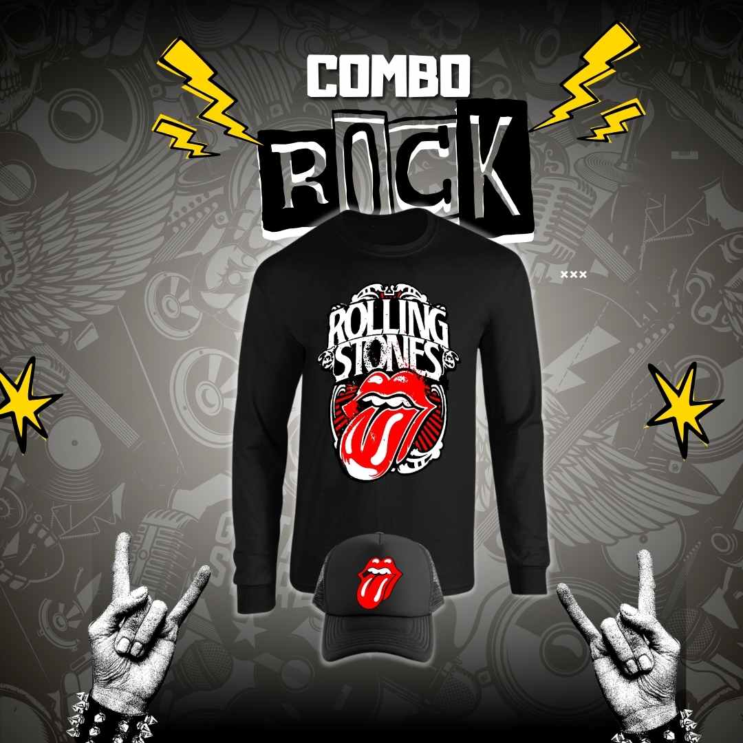 COMBO ROCK BANDAS CAMIBUZO + GORRA
