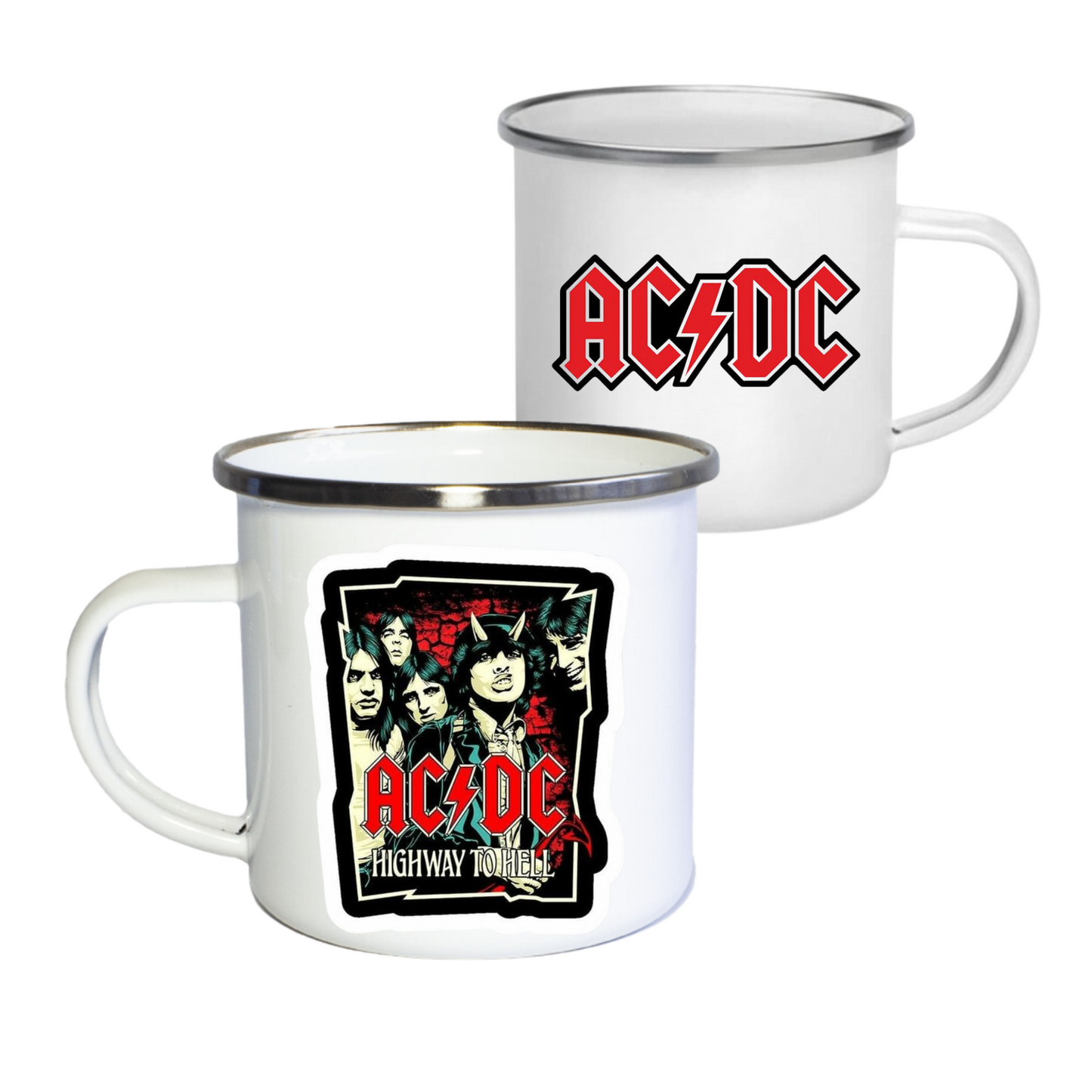 MUG PELTRE ACDC ROCK POCILLO