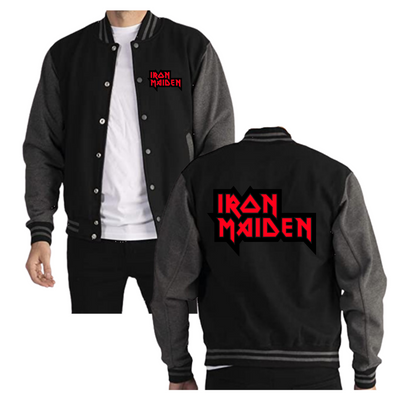 CHAQUETA BEISBOLERA BANDA IRON MAIDEN