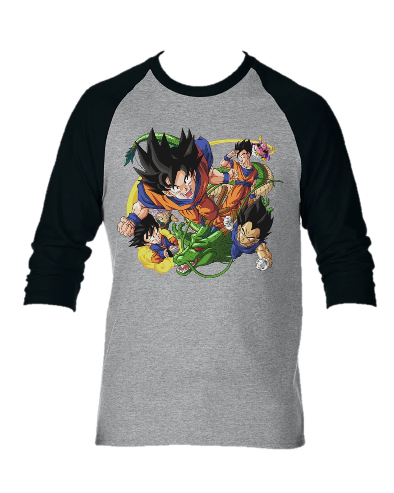 CAMISETA DRAGON BALL CAMIBUSO MANGA LARGA