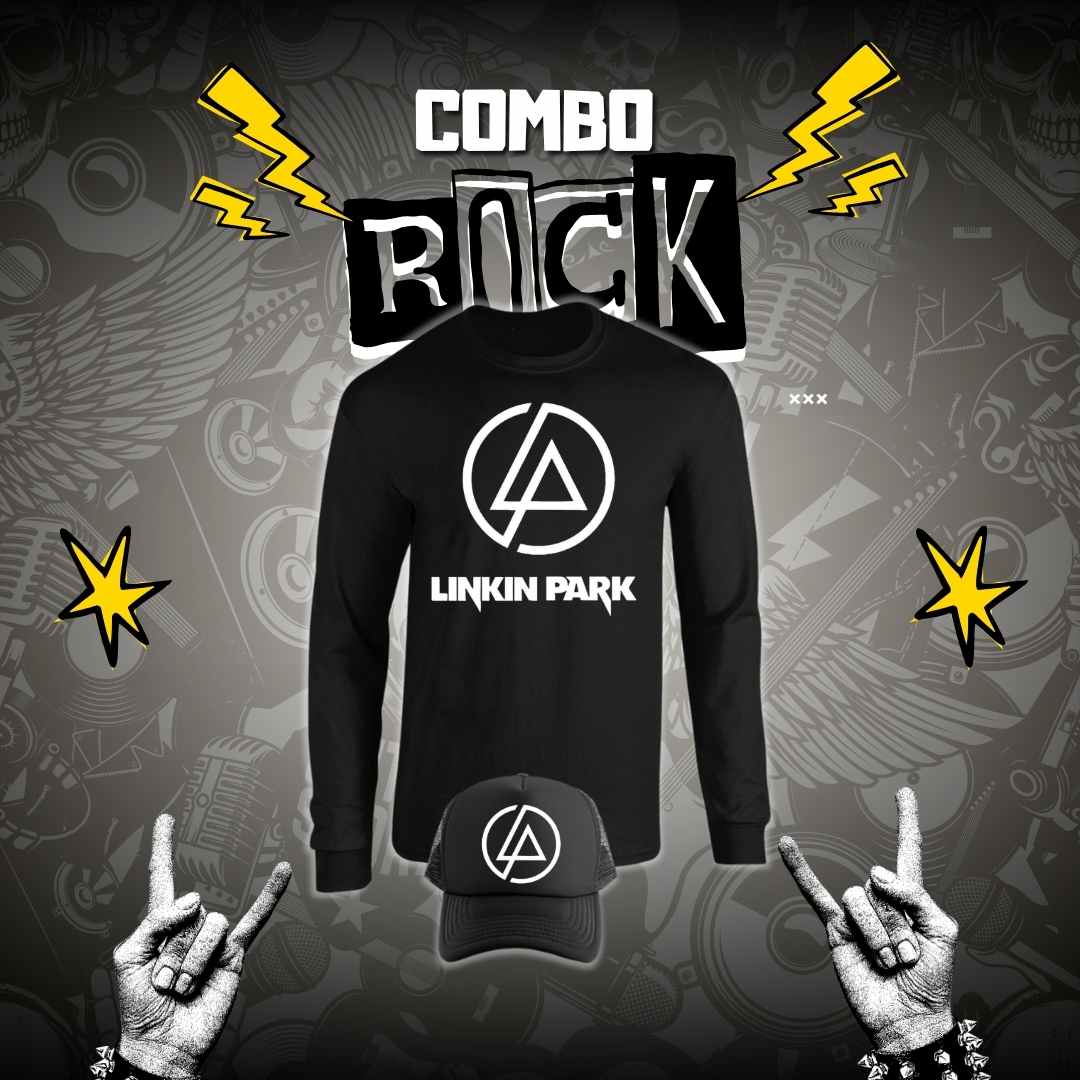 COMBO ROCK BANDAS CAMIBUZO + GORRA