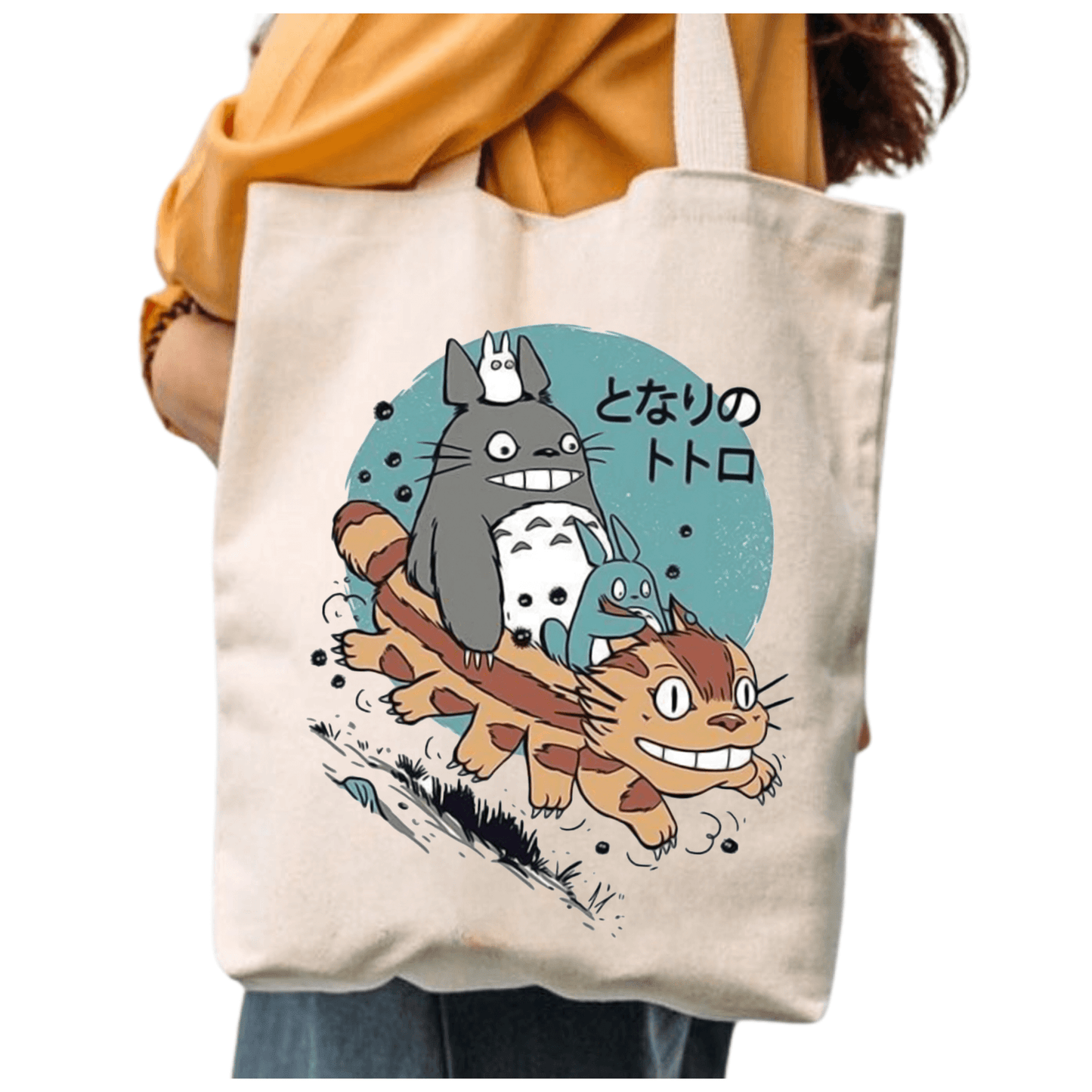 TOTEBAG ANIME TOTORO BOLSO ALGODON