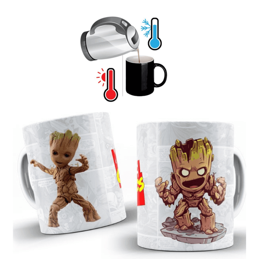 MUG MAGICO GROOT GUARDIANES DE LA GALAXIA