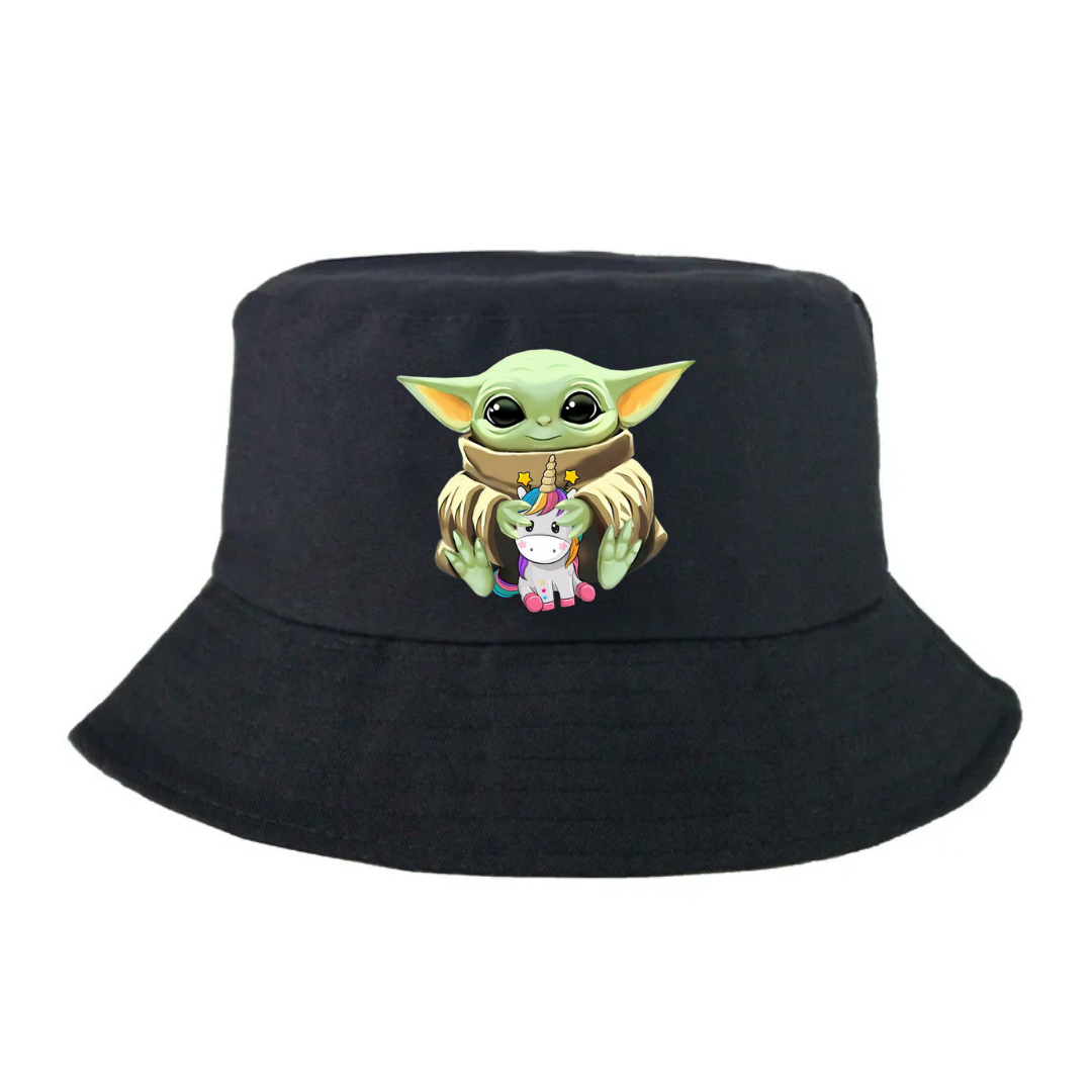 GORRO PESCADOR  BABY YODA UNICORNIO PESQUERO