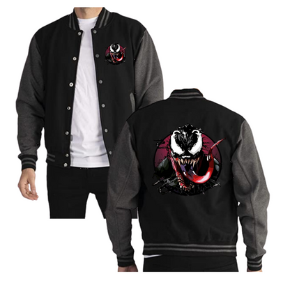 CHAQUETA BEISBOLERA VENOM COMIC