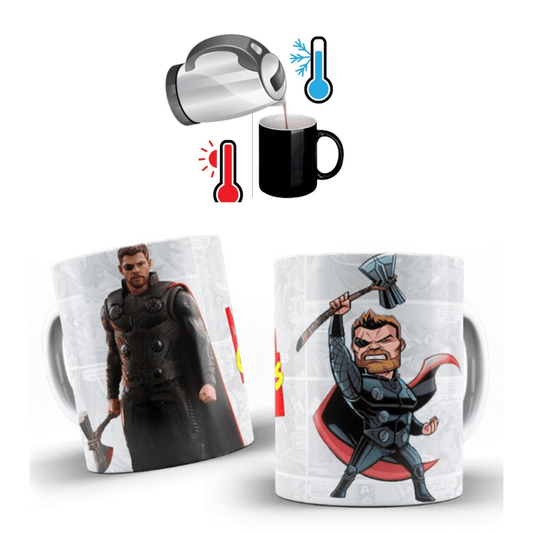 MUG MAGICO THOR AVENGERS VENGADORES