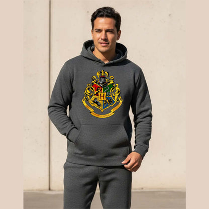 SUDADERA HARRY POTTER HOGWART ESCUDO CONJUNTO DEPORTIVO