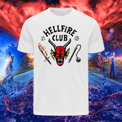 CAMISETA STRANGER THINGS HELLFIRE