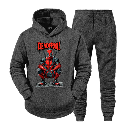 SUDADERA DEADPOOL CONJUNTO DEPORTIVO
