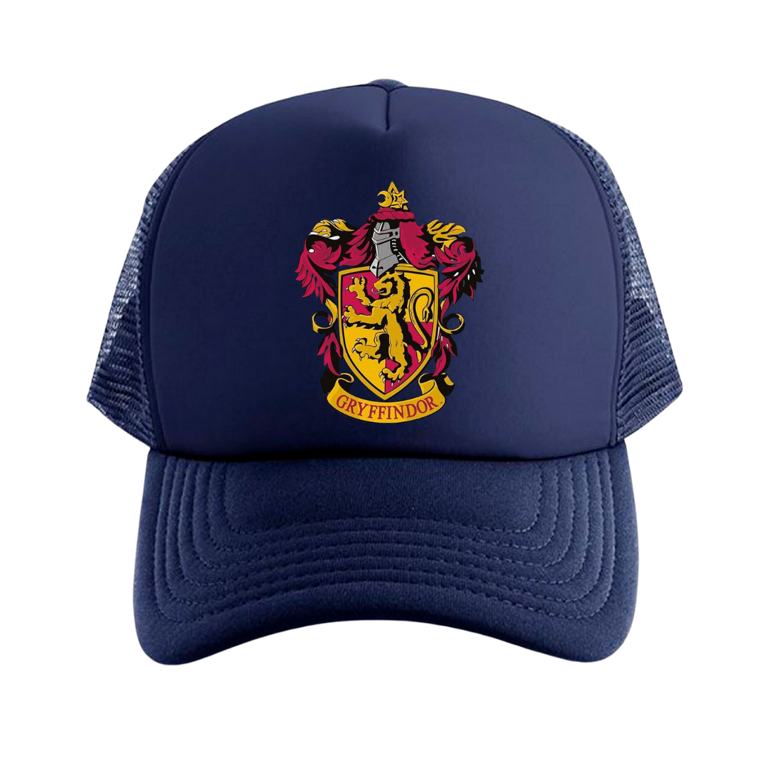 GORRA GRYFFINDOR HARRY POTTER  AZUL MALLA TRUCKER