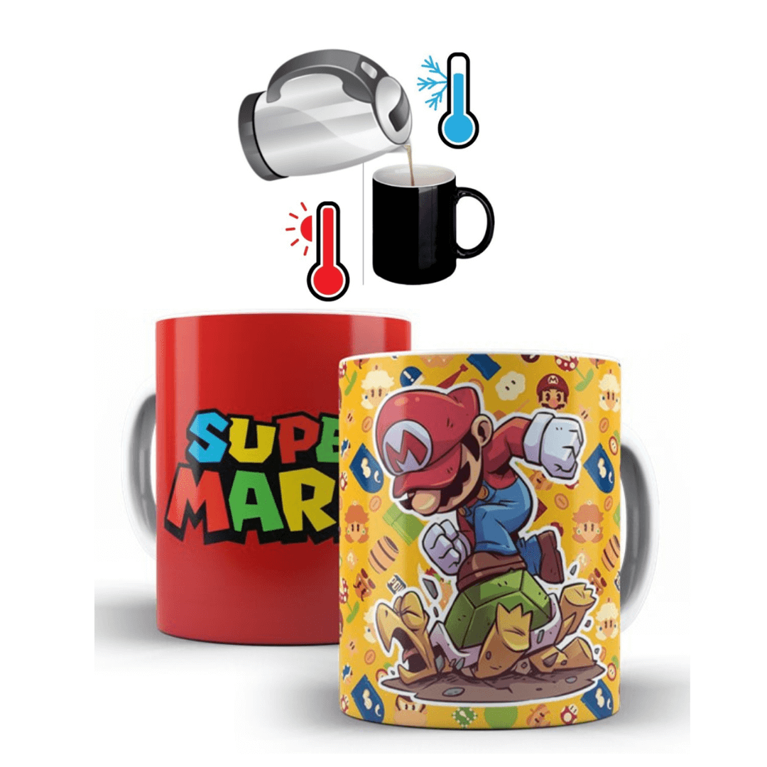 MUG MAGICO MARIO BROS