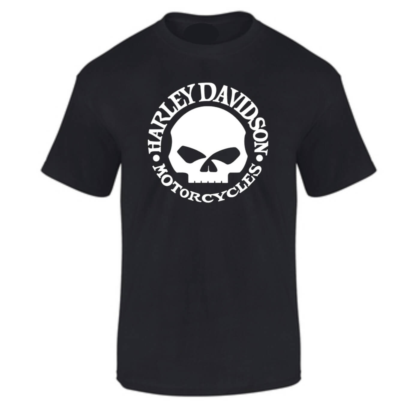 CAMISETA HARLEY CALAVERA MOTOS HOMBRE