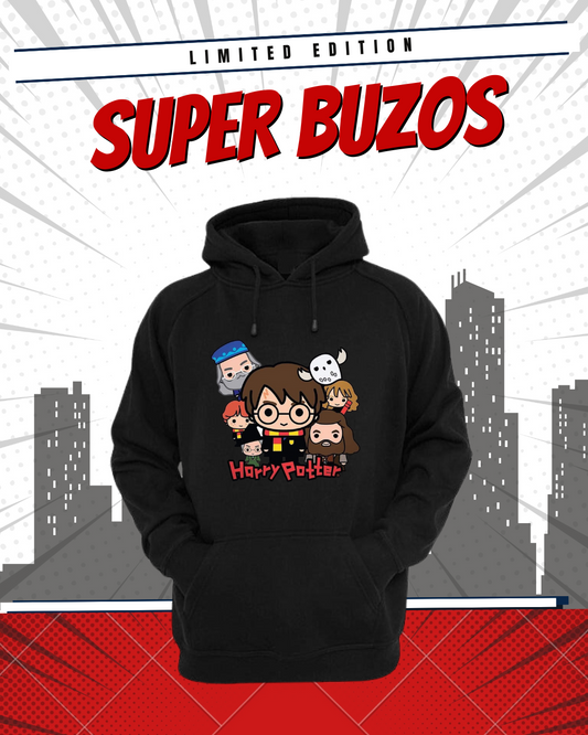 BUZO HARRY POTTER SACO CAPOTA