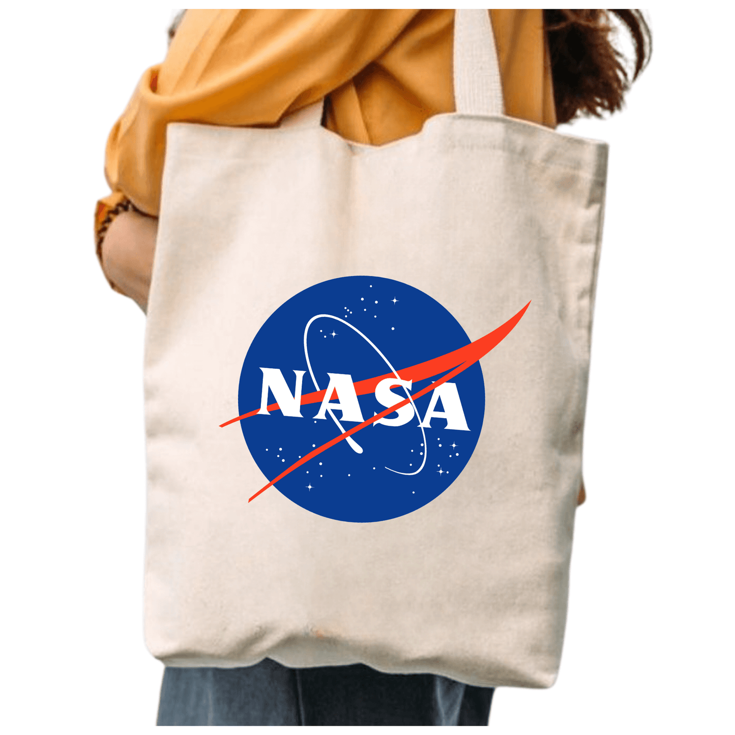 TOTEBAG NASA ESPACIAL BOLSO ALGODON