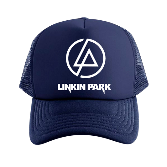 GORRA LINKIN PARK  AZUL MALLA TRUCKER