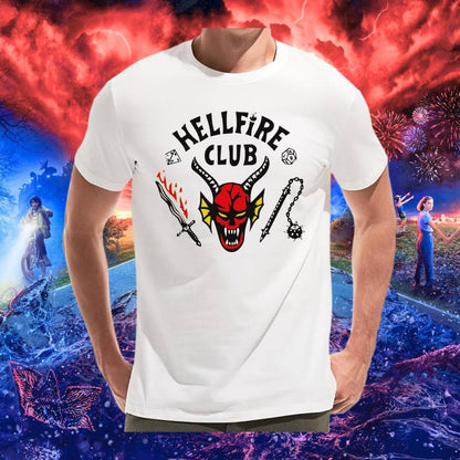 CAMISETA STRANGER THINGS HELLFIRE