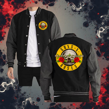 CHAQUETA BEISBOLERA GUNS N'ROSES BANDA ROCK
