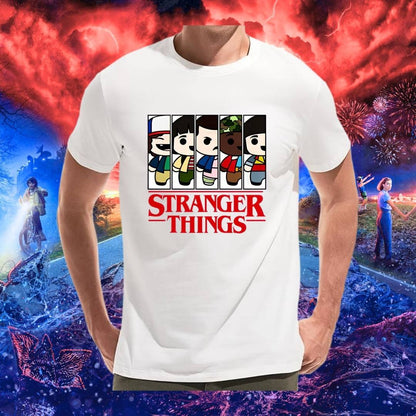 CAMISETA STRANGER THINGS PERSONAJES