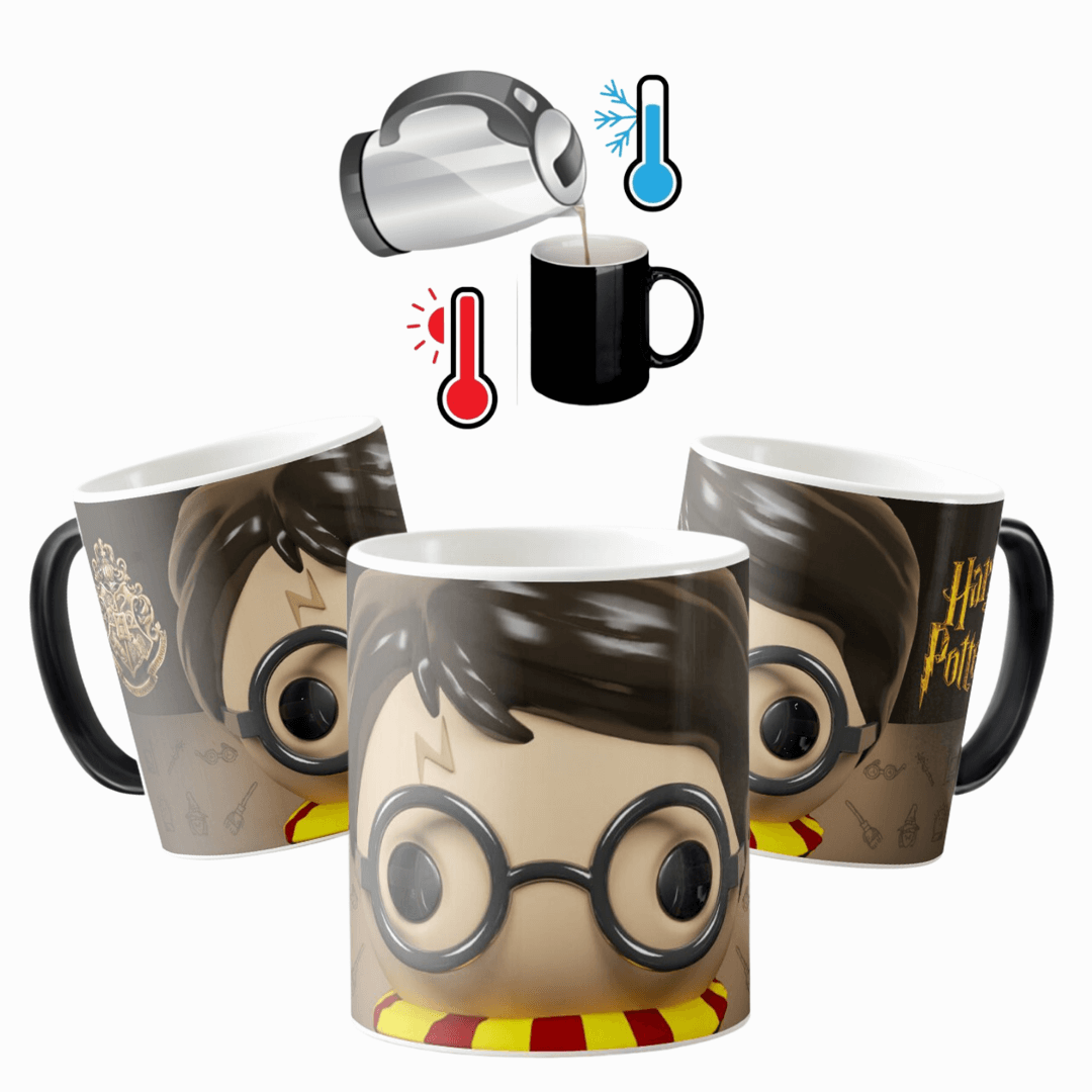 MUG MAGICO HARRY POTTER PERSONAJE