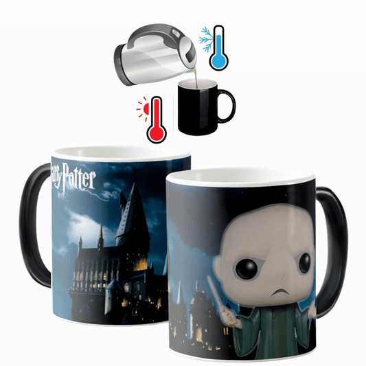 MUG MAGICO VOLDERMORT HARRY POTTER