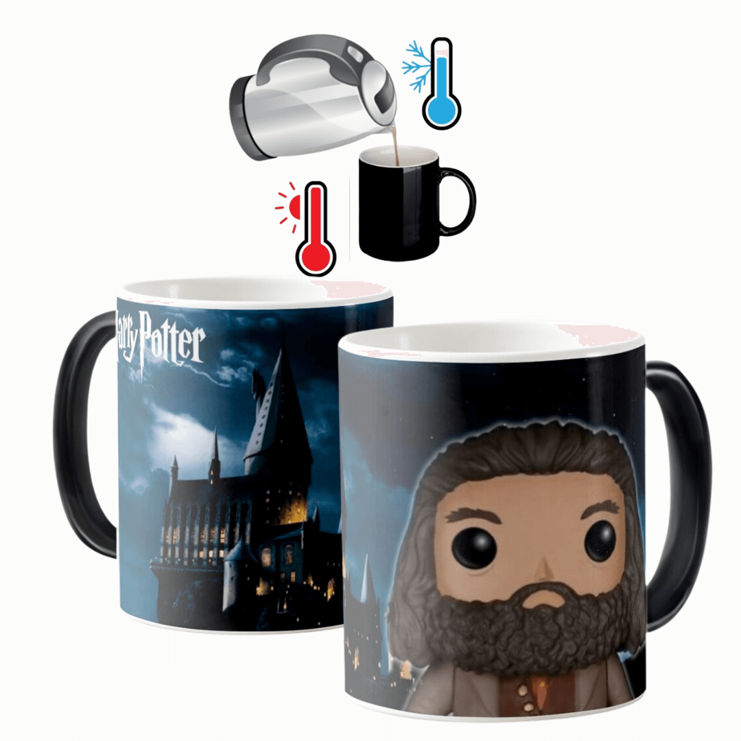 MUG MAGICO HARRY POTTER RUBEUS HAGRID