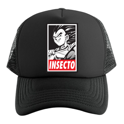 GORRA INSECTO DRAGON BALL CAP TRUCKER MALLA