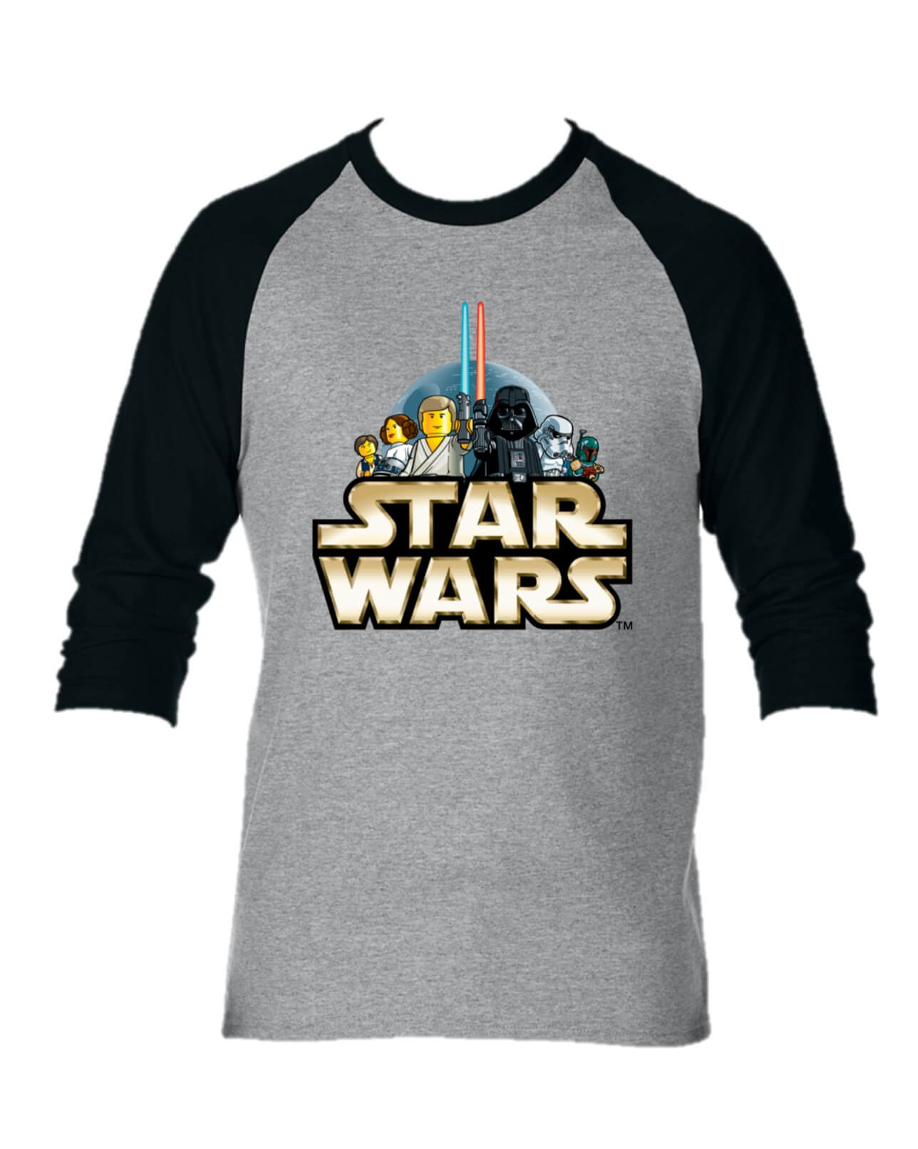 CAMISETA STAR WARS CAMIBUSO MANGA LARGA