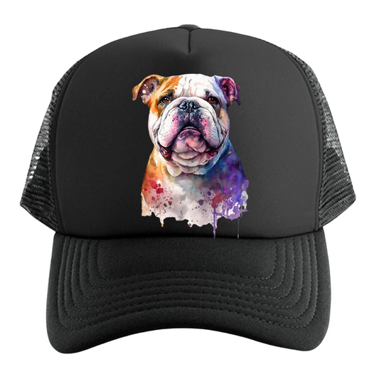 GORRA BULLDOG ART CAP TRUCKER MALLA